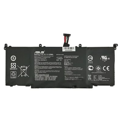 باتری لپ تاپ ایسوس GL502 4Cell مشکی داخلی 4110 میلی آمپر ساعت